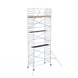 Euroscaffold Rolsteiger Basis 135 x 305 x 9,2 meter werkhoogte met lichtgewicht platform