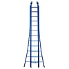 DAS 3 delige ladder 3x16 treden (blauwe gecoat)