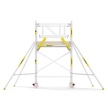 Panthera Panthera PRO met dubbele voorloopleuning 75x185x4,2m werkhoogte