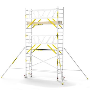 Panthera Panthera PRO met dubbele voorloopleuning 75x305x6,2m werkhoogte