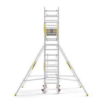 Panthera Panthera PRO met dubbele voorloopleuning 75x305x5,2m werkhoogte carbon vloer