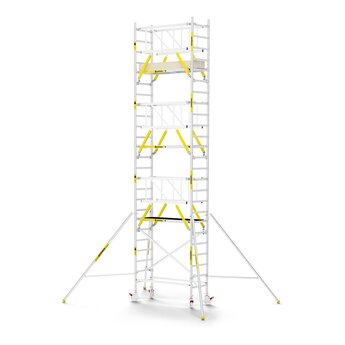 Panthera Panthera PRO met dubbele voorloopleuning 75x185x8,2m werkhoogte carbon vloer