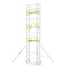 Panthera Panthera PRO met dubbele voorloopleuning 75x185x9,2m werkhoogte carbon vloer
