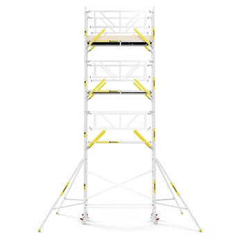 Panthera Panthera PRO met dubbele voorloopleuning 75x245x9,2m werkhoogte carbon vloer
