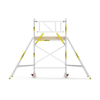 Panthera Panthera PRO met dubbele voorloopleuning 90x185x4,2m werkhoogte