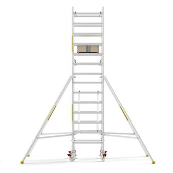 Panthera Panthera PRO met dubbele voorloopleuning 90x185x5,2m werkhoogte