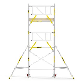 Panthera Panthera PRO met dubbele voorloopleuning 90x185x6,2m werkhoogte