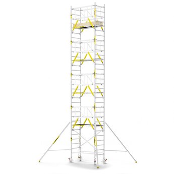 Panthera Panthera PRO met dubbele voorloopleuning 90x185x10,2m werkhoogte