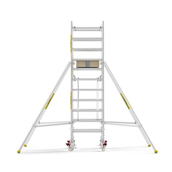 Panthera Panthera PRO met dubbele voorloopleuning 90x185x4,2m werkhoogte carbon vloer