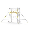 Panthera Panthera PRO met dubbele voorloopleuning 90x245x4,2m werkhoogte carbon vloer