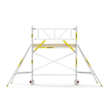 Panthera Panthera PRO met dubbele voorloopleuning 90x245x4,2m werkhoogte carbon vloer