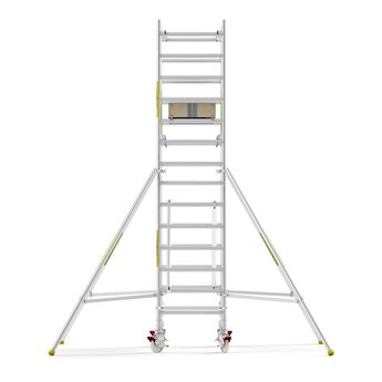 Panthera Panthera PRO met dubbele voorloopleuning 90x305x5,2m werkhoogte carbon vloer