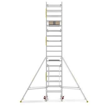 Panthera Panthera PRO met dubbele voorloopleuning 90x305x6,2m werkhoogte carbon vloer