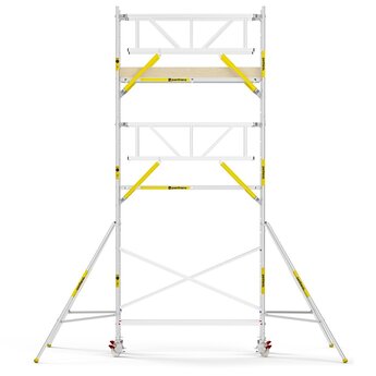 Panthera Panthera PRO met dubbele voorloopleuning 90x245x7,2m werkhoogte carbon vloer