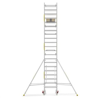 Panthera Panthera PRO met dubbele voorloopleuning 90x305x7,2m werkhoogte carbon vloer