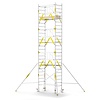 Panthera Panthera PRO met dubbele voorloopleuning 90x185x8,2m werkhoogte carbon vloer