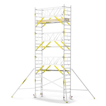 Panthera Panthera PRO met dubbele voorloopleuning 90x305x8,2m werkhoogte carbon vloer