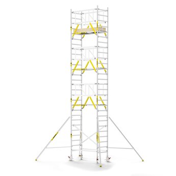 Panthera Panthera PRO met dubbele voorloopleuning 90x185x9,2m werkhoogte carbon vloer