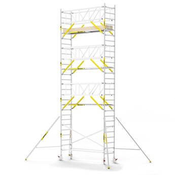 Panthera Panthera PRO met dubbele voorloopleuning 90x305x9,2m werkhoogte carbon vloer