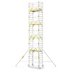 Panthera Panthera PRO met dubbele voorloopleuning 90x185x10,2m werkhoogte carbon vloer