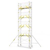 Panthera Panthera PRO met dubbele voorloopleuning 90x305x10,2m werkhoogte carbon vloer