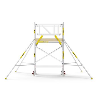 Panthera Panthera PRO met dubbele voorloopleuning 135x185x4,2m werkhoogte