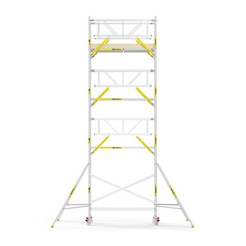 Panthera Panthera PRO met dubbele voorloopleuning 135x245x9,2m werkhoogte carbon vloer