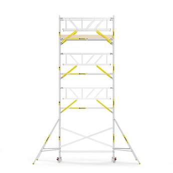 Panthera Panthera PRO met dubbele voorloopleuning 135x305x9,2m werkhoogte carbon vloer