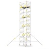 Panthera Panthera PRO met dubbele voorloopleuning 135x185x10,2m werkhoogte carbon vloer