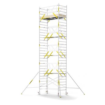 Panthera Panthera PRO met dubbele voorloopleuning 135x245x10,2m werkhoogte carbon vloer