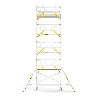 Panthera Panthera PRO met dubbele voorloopleuning 135x245x10,2m werkhoogte carbon vloer