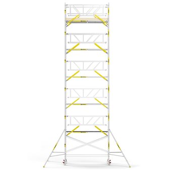 Panthera Panthera PRO met dubbele voorloopleuning 135x305x12,2m werkhoogte carbon vloer
