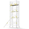Panthera Panthera PRO met enkele voorloopleuning 135x245x9,2m werkhoogte carbon vloer