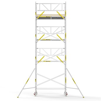 Panthera Panthera PRO met enkele voorloopleuning 135x245x9,2m werkhoogte carbon vloer