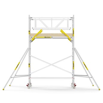 Panthera Panthera PRO met dubbele voorloopleuning 135x245x5,2m werkhoogte