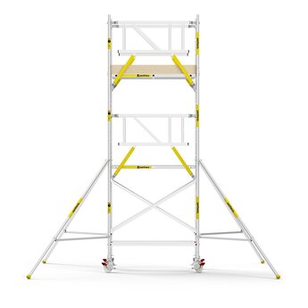 Panthera Panthera PRO met dubbele voorloopleuning 135x185x6,2m werkhoogte