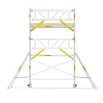 Panthera Panthera PRO met dubbele voorloopleuning 135x305x6,2m werkhoogte