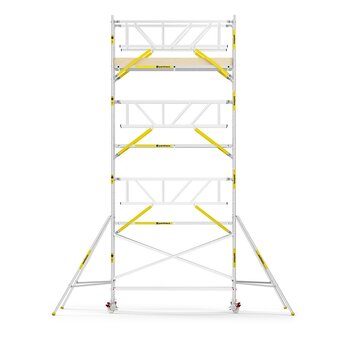 Panthera Panthera PRO met dubbele voorloopleuning 135x305x8,2m werkhoogte