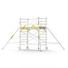 Panthera Panthera PRO met dubbele voorloopleuning 135x245x4,2m werkhoogte carbon vloer