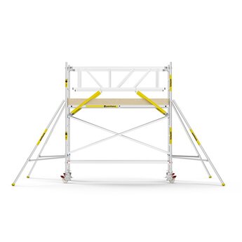 Panthera Panthera PRO met dubbele voorloopleuning 135x305x4,2m werkhoogte carbon vloer