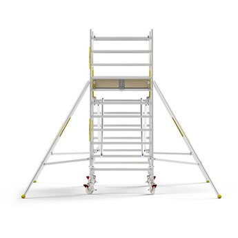 Panthera Panthera PRO met dubbele voorloopleuning 135x305x4,2m werkhoogte carbon vloer