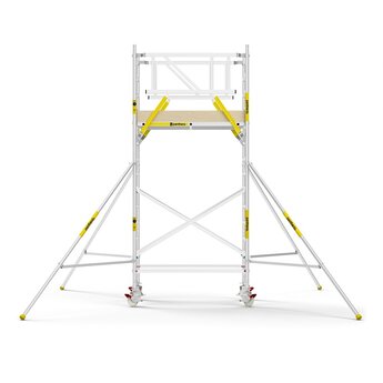 Panthera Panthera PRO met dubbele voorloopleuning 135x185x5,2m werkhoogte carbon vloer