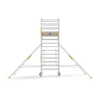 Panthera Panthera PRO met dubbele voorloopleuning 135x185x5,2m werkhoogte carbon vloer