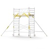 Panthera Panthera PRO met dubbele voorloopleuning 135x305x5,2m werkhoogte carbon vloer