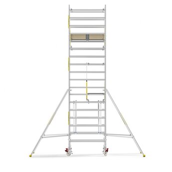 Panthera Panthera PRO met dubbele voorloopleuning 135x245x6,2m werkhoogte carbon vloer