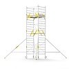 Panthera Panthera PRO met dubbele voorloopleuning 135x185x7,2m werkhoogte carbon vloer