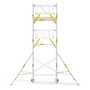 Panthera Panthera PRO met dubbele voorloopleuning 135x185x7,2m werkhoogte carbon vloer
