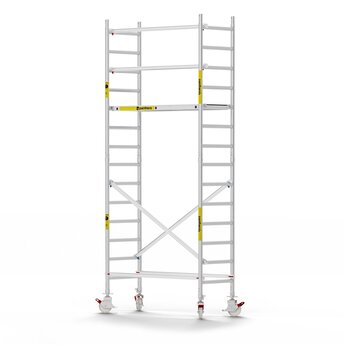 Panthera Panthera Basic geschoord rolsteiger carbon vloer 75x185x5,2m werkhoogte