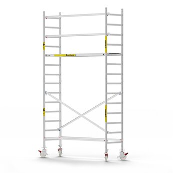 Panthera Panthera Basic geschoord rolsteiger carbon vloer 75x245x5,2m werkhoogte