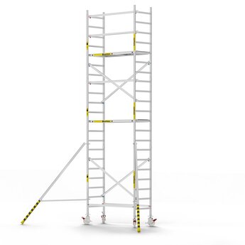 Panthera Panthera Basic geschoord rolsteiger carbon vloer 75x185x7,2m werkhoogte